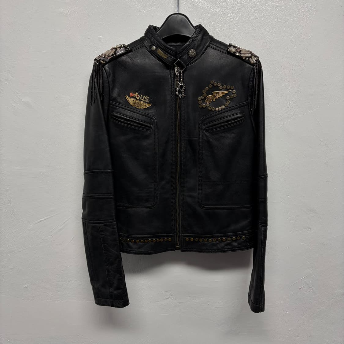 할리데이비슨 라이더 자켓 2 ( 뱃지 커스텀 제품 ) 상품이미지2