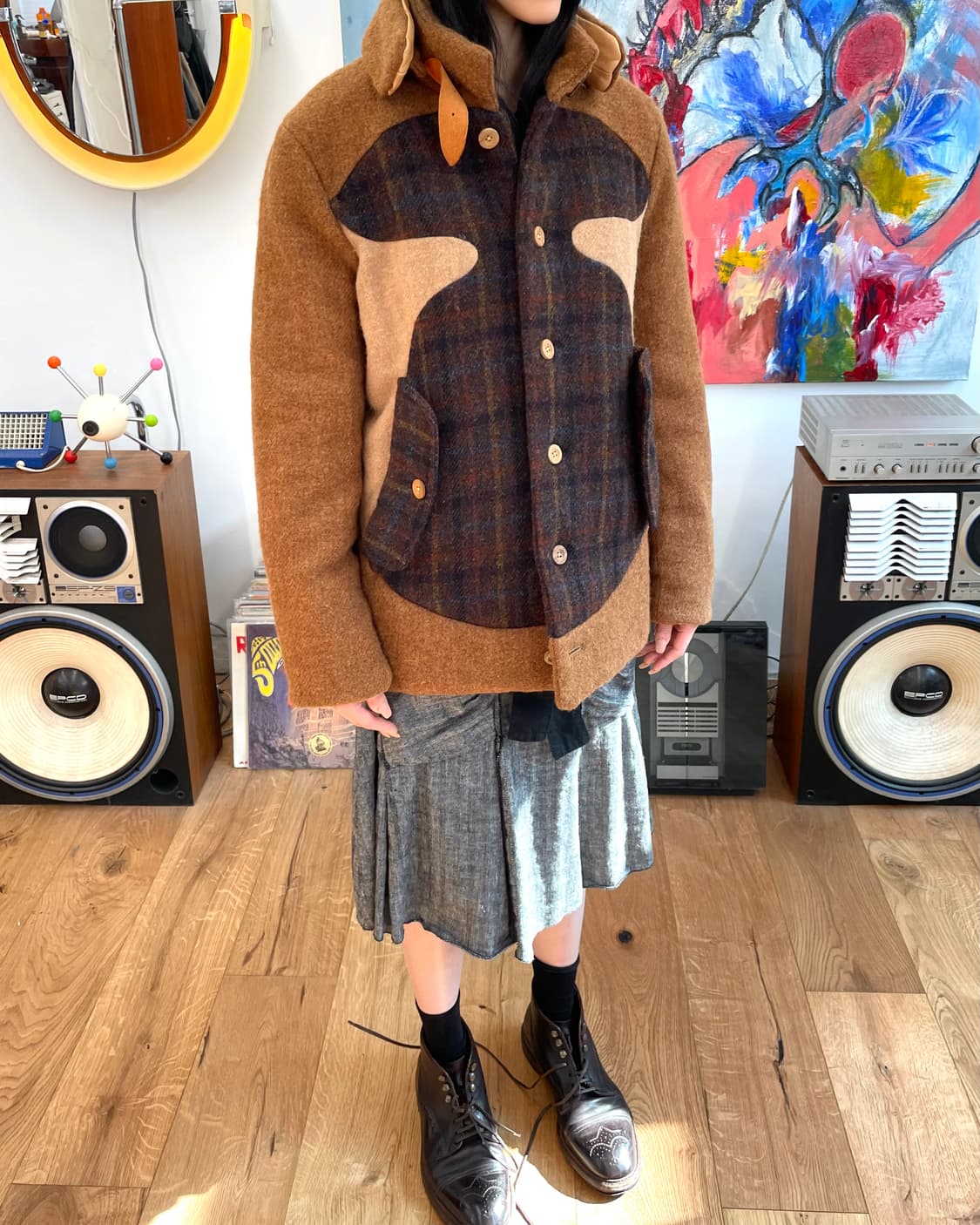 [3] 코스믹원더 울 다운 자켓 상품이미지4