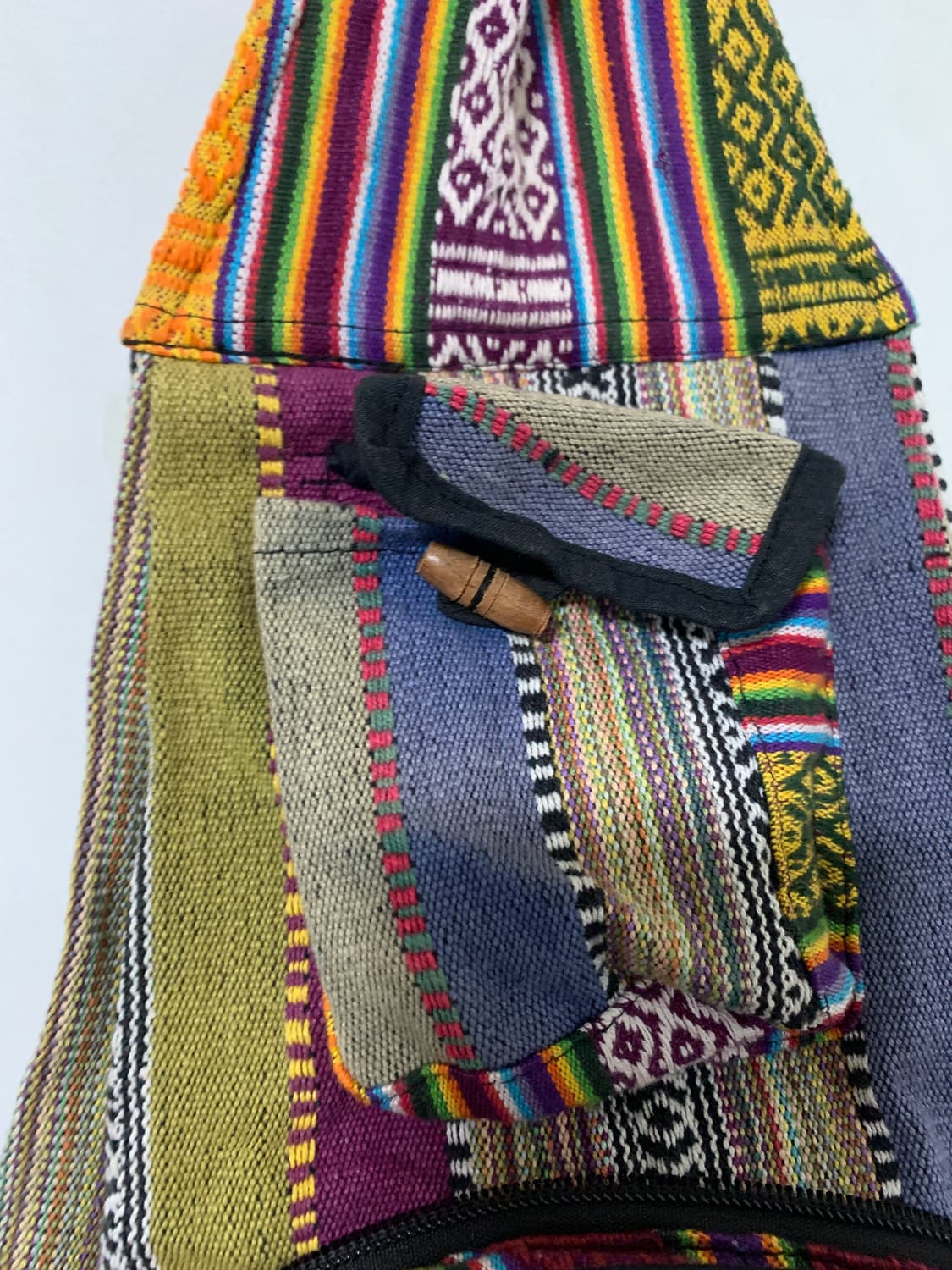 에스닉 무늬 폴더블 백팩 상품이미지6