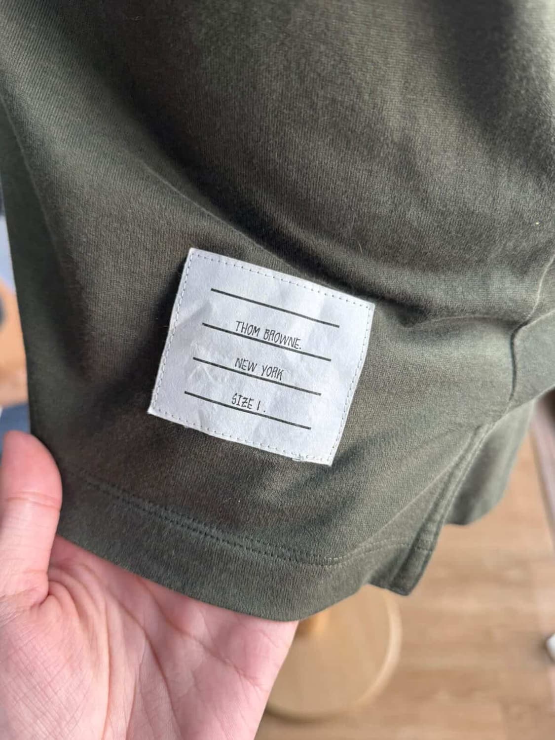 톰브라운 삼선 반팔 티셔츠 상품이미지6