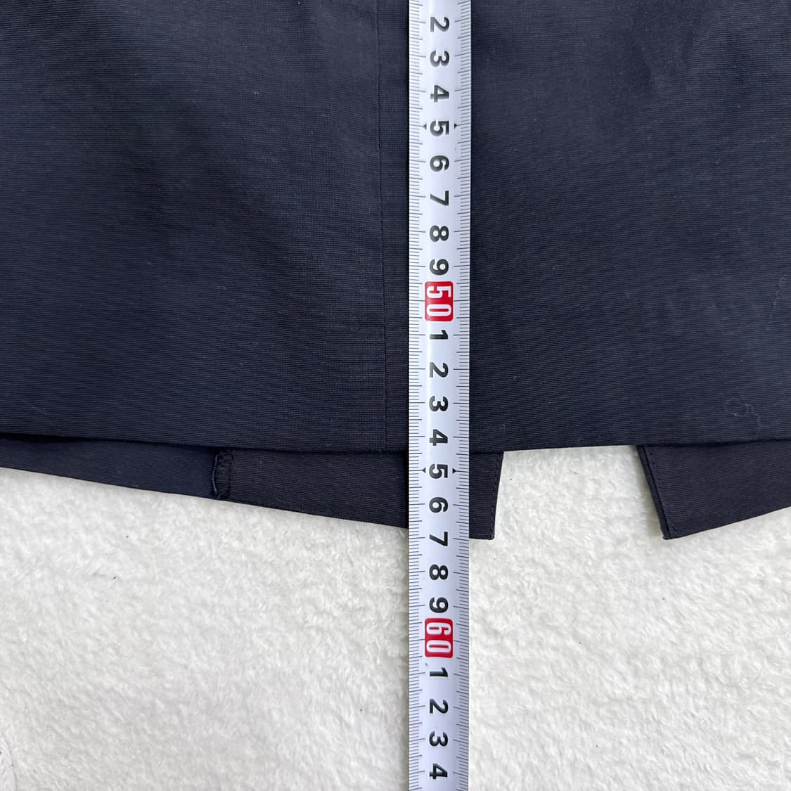 73-94 잇미샤 네이비 코튼 스커트 0316T 상품이미지5