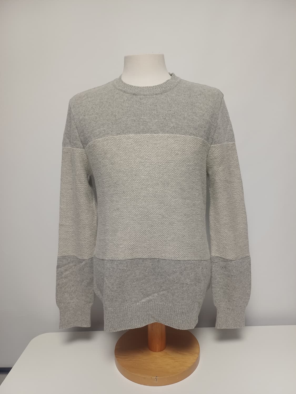 [100] 에피그램 캐시미어 블렌드 믹스 블록 니트 상품이미지1