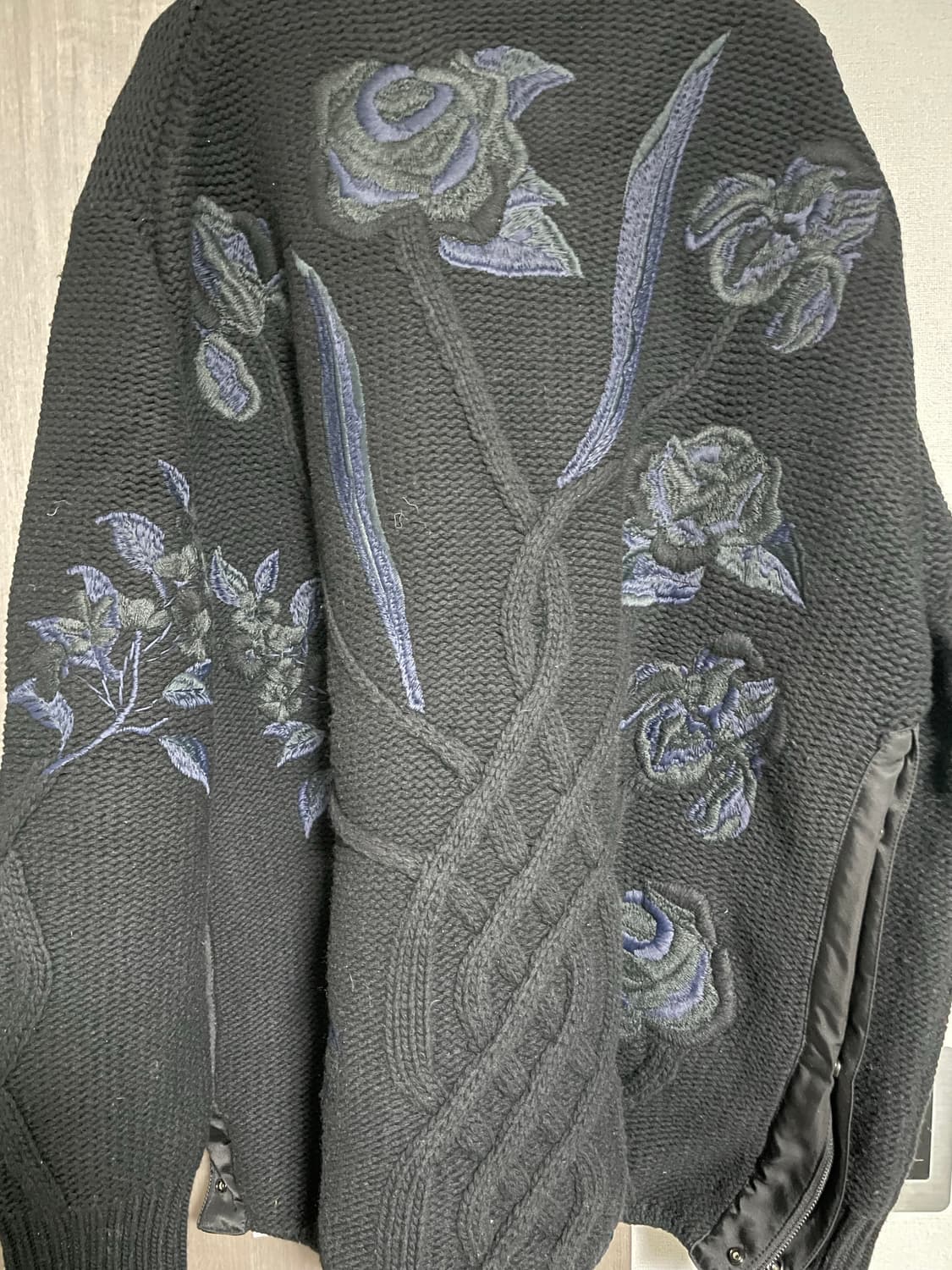 디올 사카이 남성 한정 오버사이즈 니트 상품이미지3