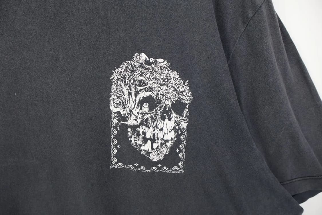 ALLSAINTS  스컬 차콜 반팔 상품이미지6