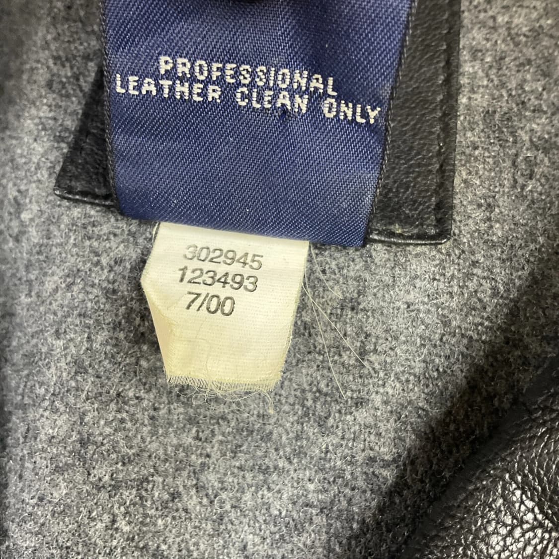 올드 갭 빈티지 레더 카코트 상품이미지3