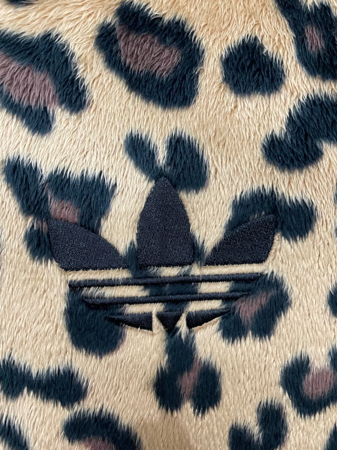 아디다스 레오파드 호피 후드집업 갸루 로리 펑크 락 퍼 상품이미지5