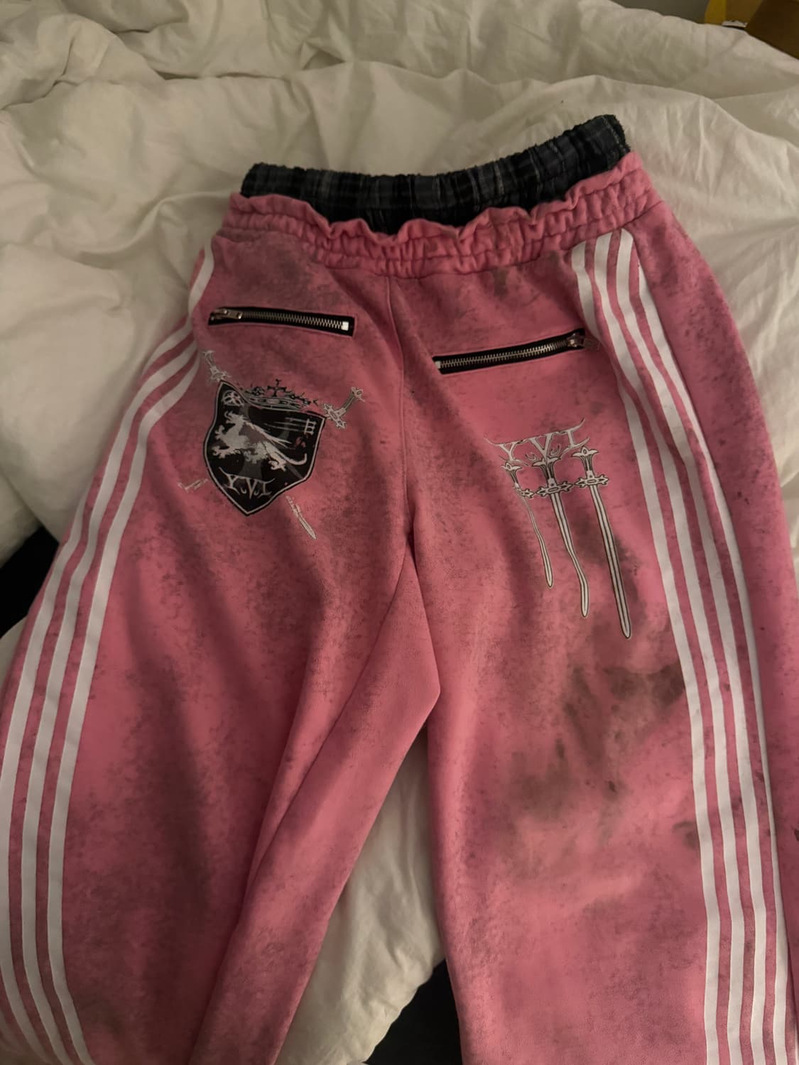 코지월드 와이드 트랙팬츠 할인함댜 상품이미지2