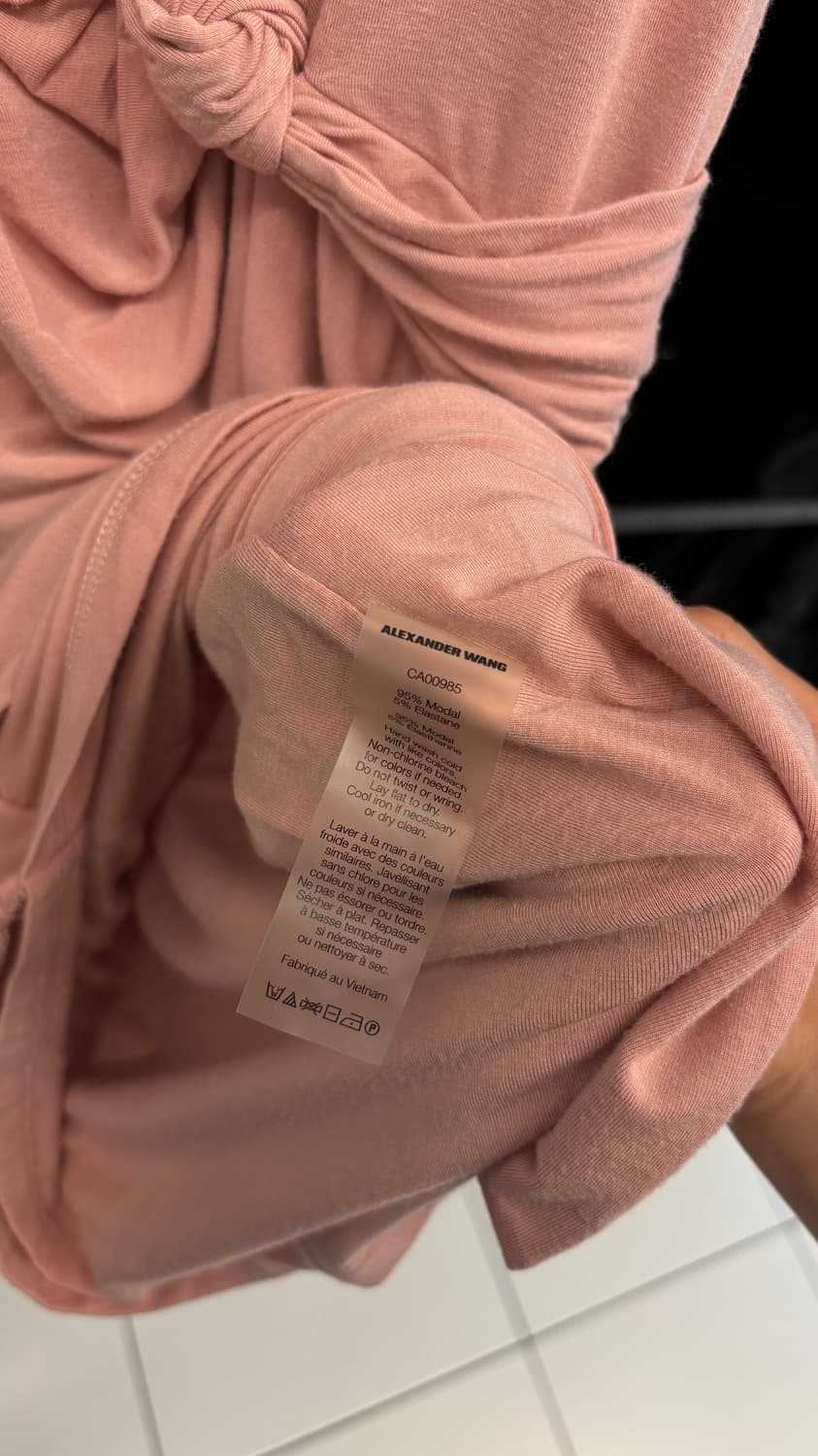 T by ALEXANDER WANG knot detail dress 상품이미지8