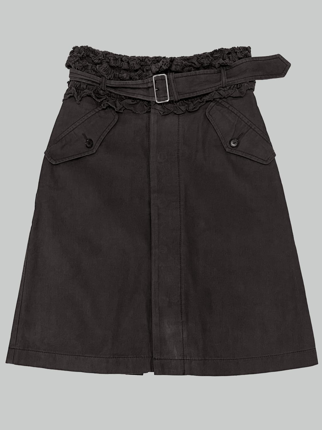 꼼데가르송 트리콧 프릴 스커트 상품이미지2