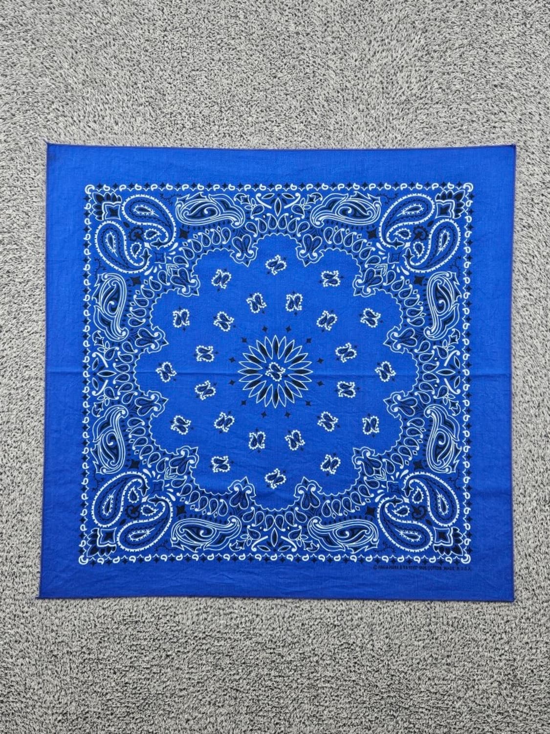 USA 페이즐리 로제트 반다나 ( 55X55 ) / 11719 상품이미지1