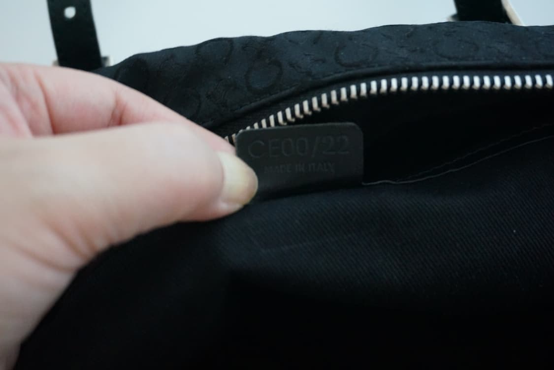 셀린느 패브릭 블랙 숄더 겸 토트백 상품이미지10