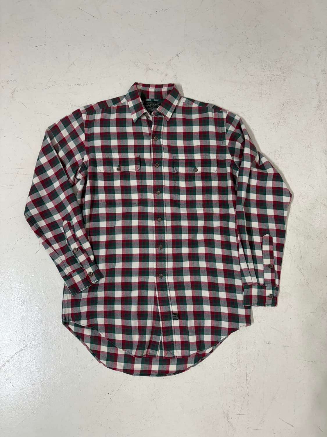 90‘s Polo country Flannel 2pocket  shirt 상품이미지10