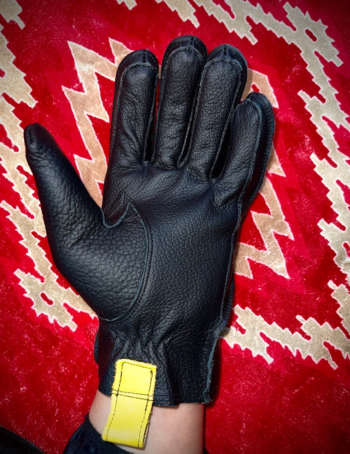 워크웨어무드 남자 가죽장갑 (천연가죽) 상품이미지5