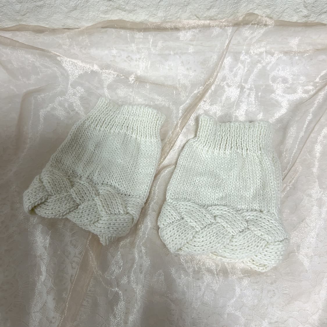 빈티지 꽈배기 니트 발토시  레그워머 상품이미지1