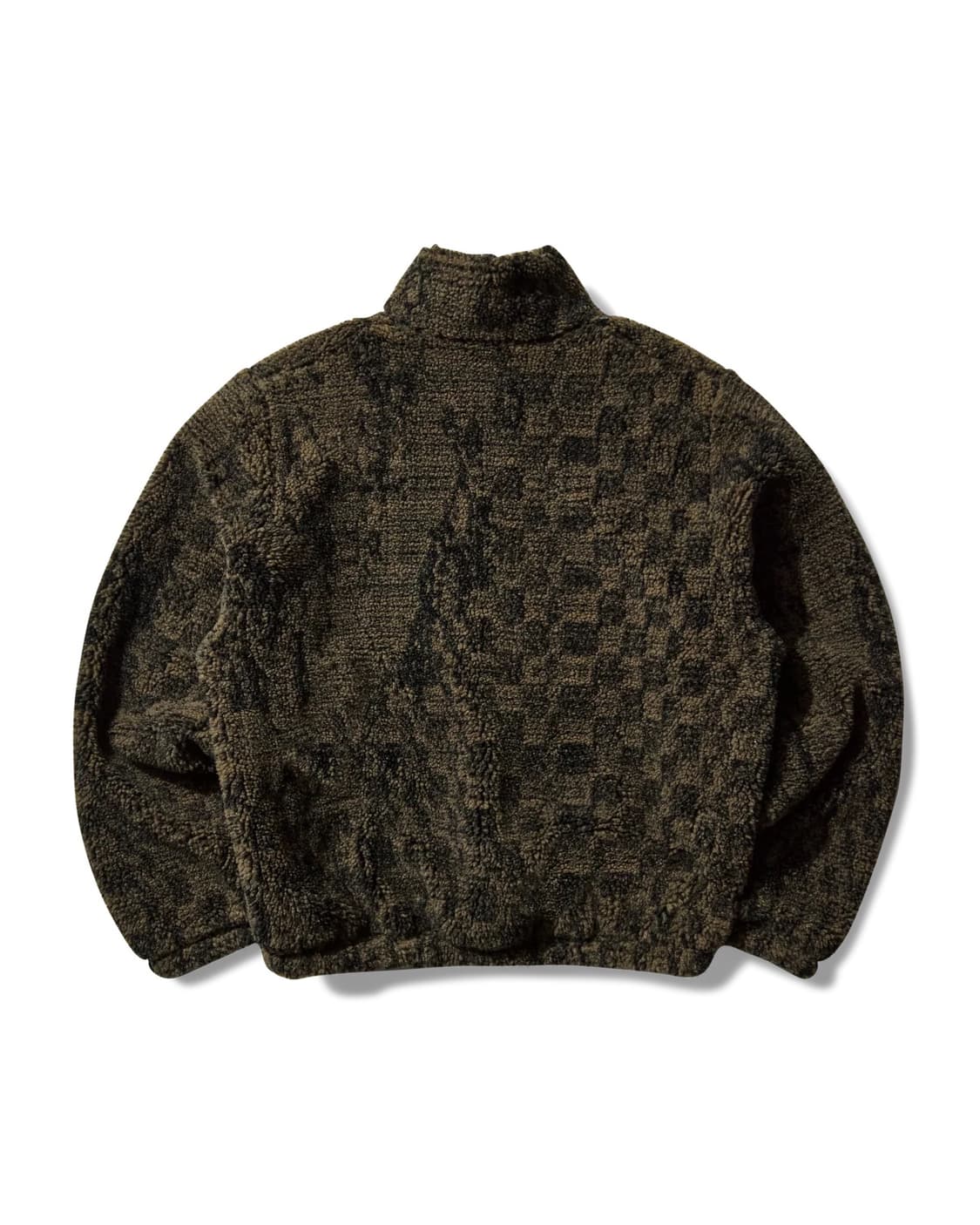 [M] 로아 Ewe 퍼리 자켓 올리브 상품이미지2