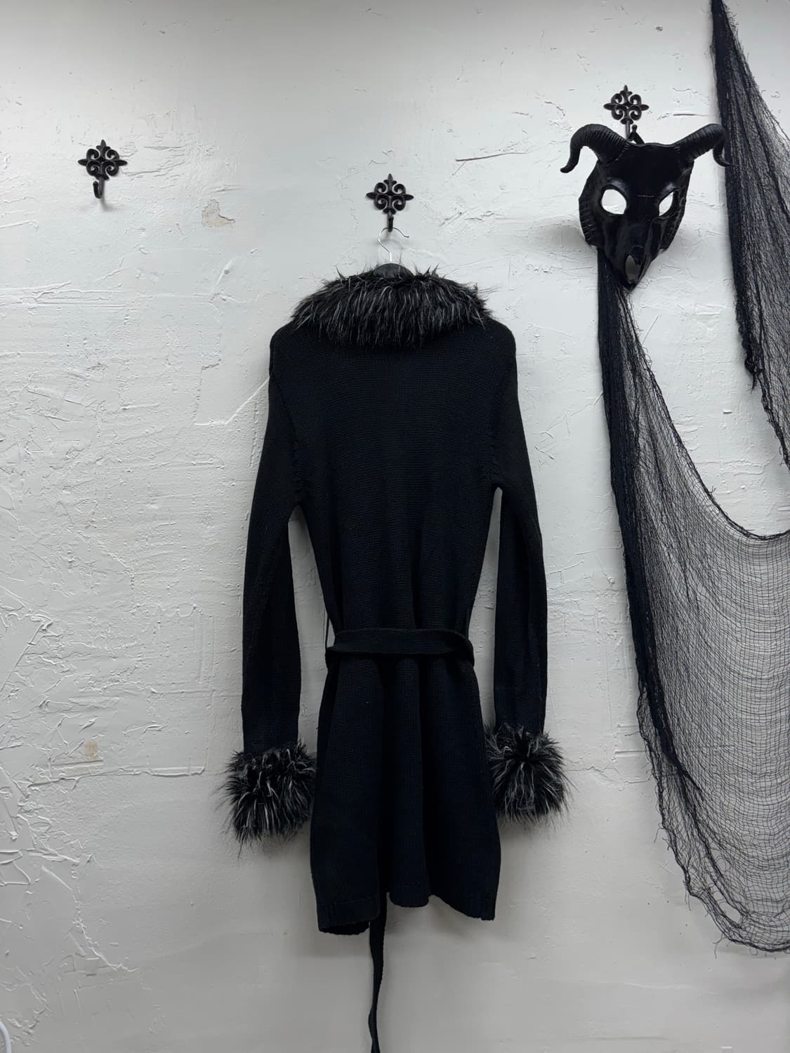 Unknown 00s vkei trimming fur cardigan 상품이미지6
