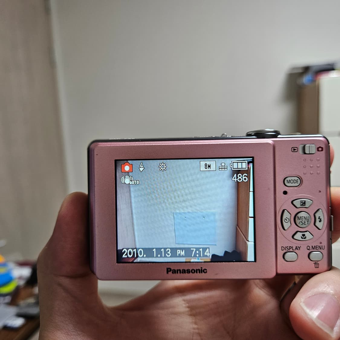 파나소닉 루믹스 DMC-FS6 핑크 디카 디지털카메라 상품이미지3