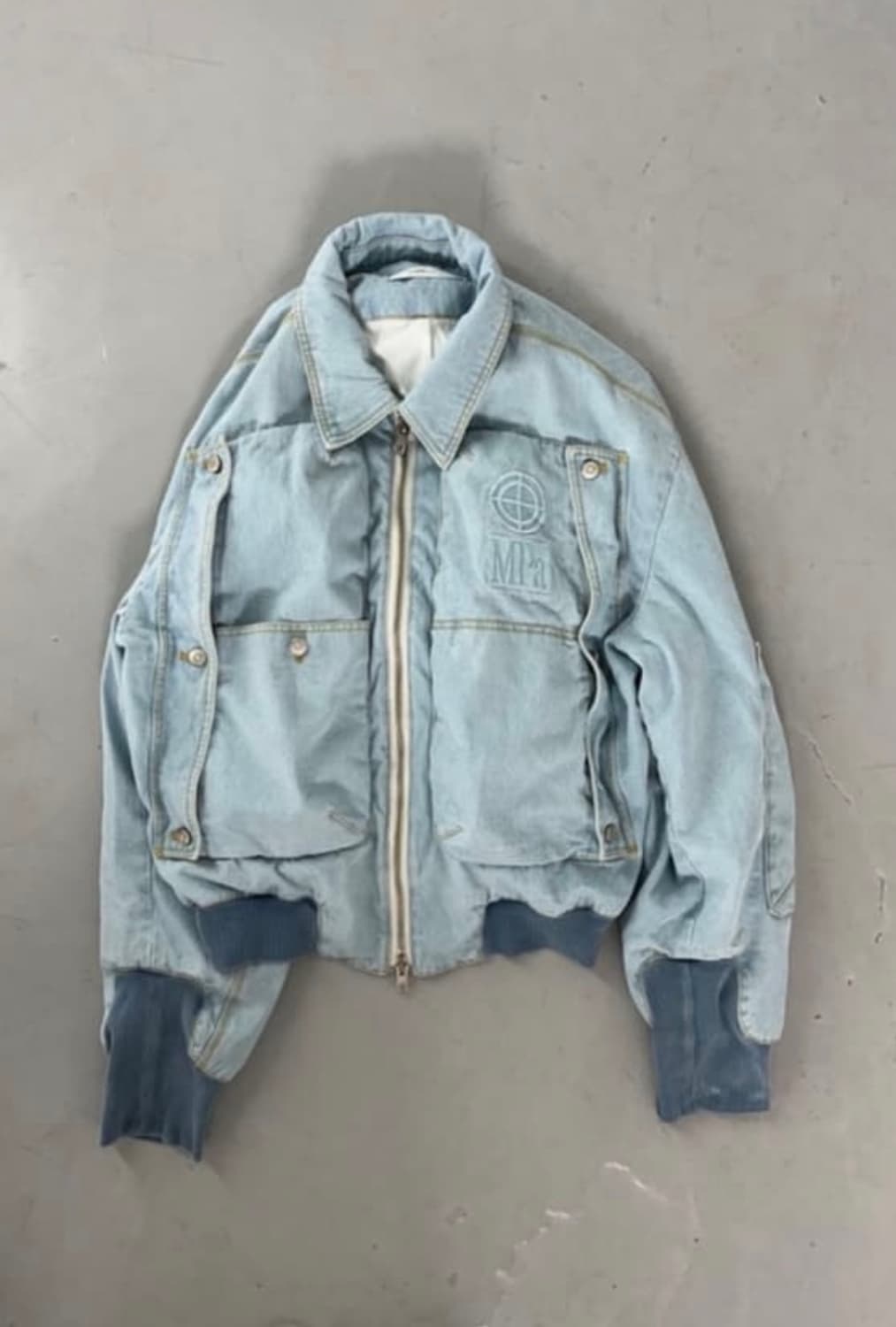 플라스틱프로덕트 워크 자켓 STEEL BLUE 상품이미지1