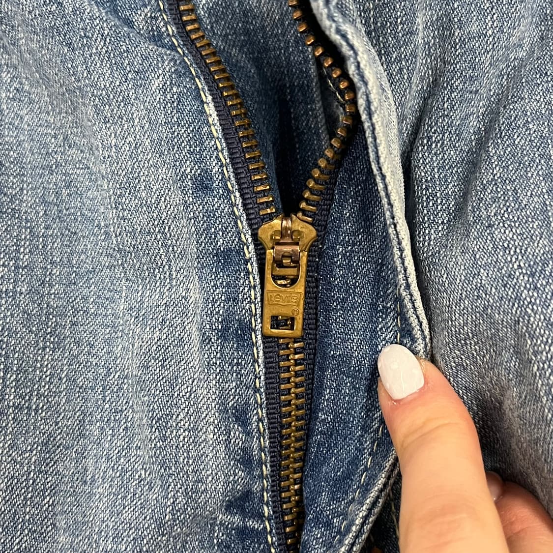 [정품] 리바이스 루즈핏 워싱 데님 청바지 b14 상품이미지5