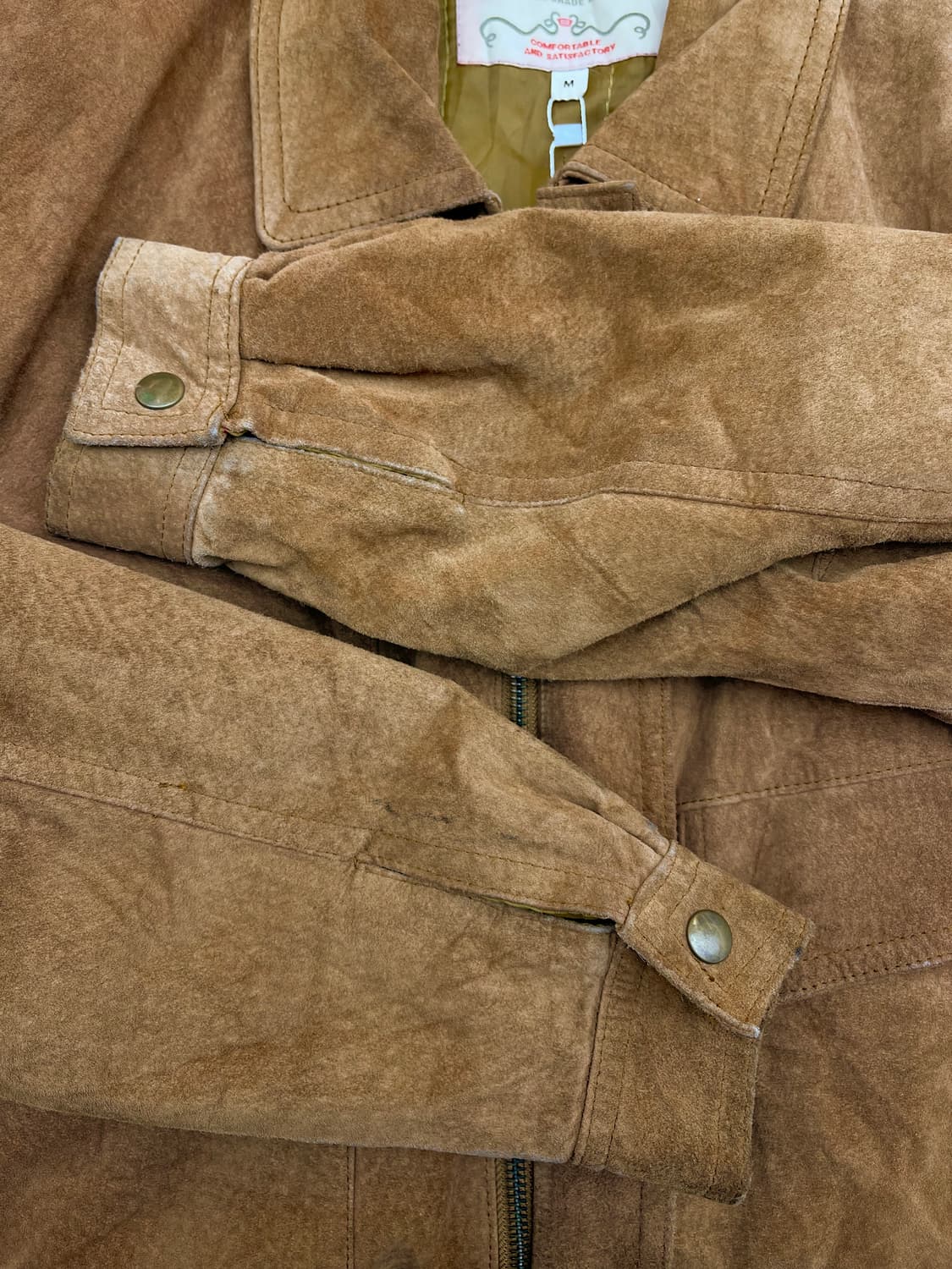 Especially 90s 스웨이드 레더 자켓 상품이미지6