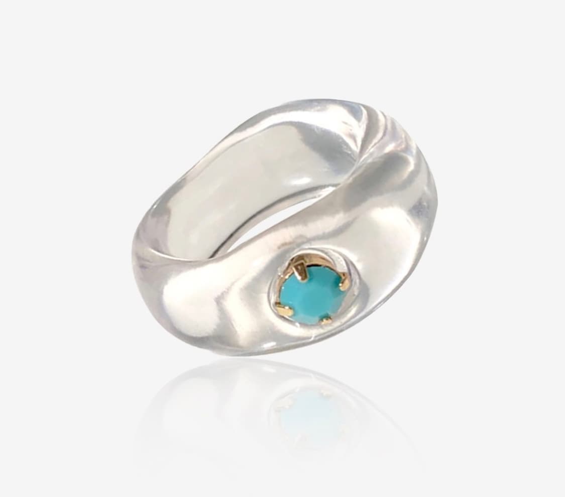 영리영리 폰드 링 클리어 상품이미지1