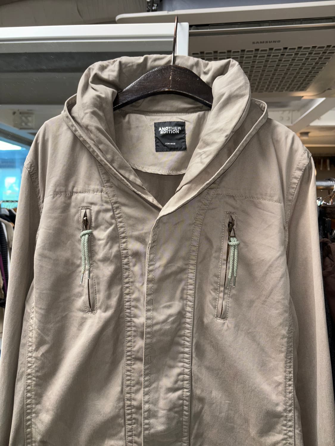 Another edition 히든후드 자켓 상품이미지5