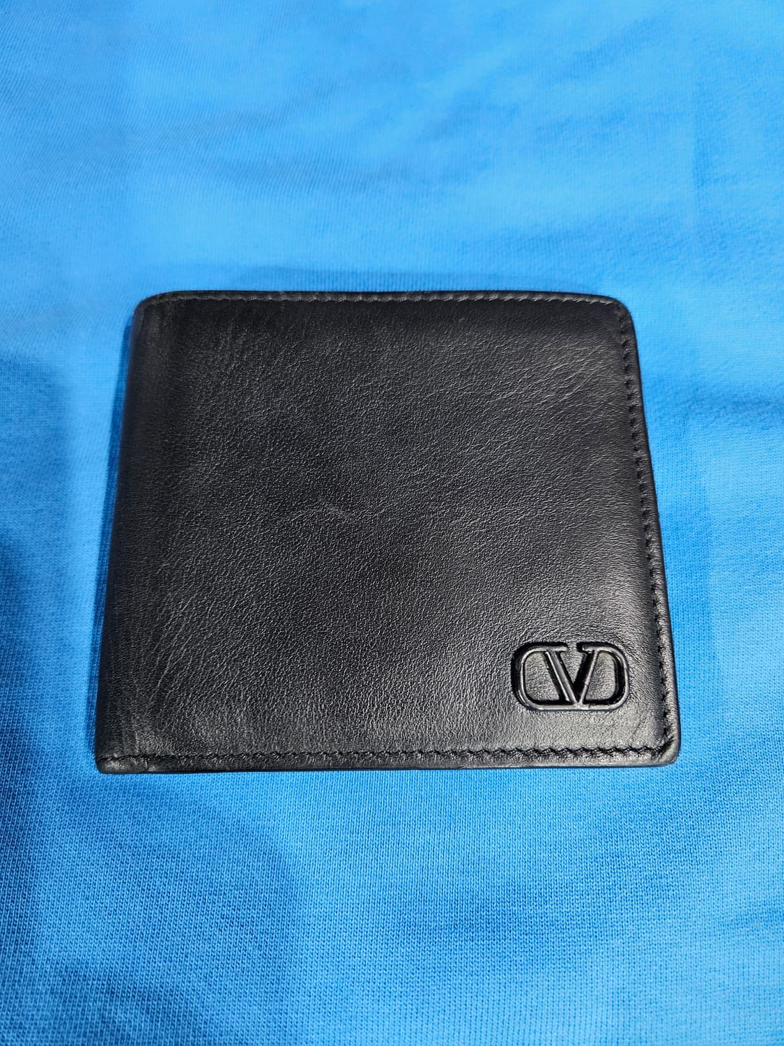 발렌티노 블랙컬러 남성 반지갑  상품이미지1