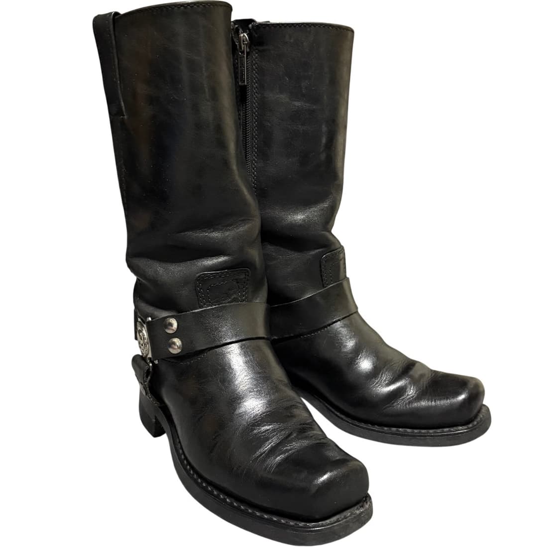 할리데이비슨 스컬 하네스 엔지니어 부츠 8 260-265 웨스턴부츠 상품이미지1