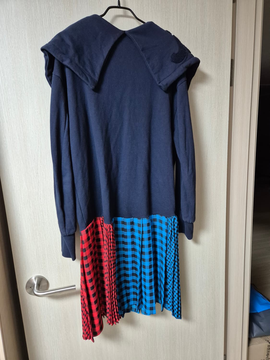 럭키슈에뜨 원피스 빅카라 체크원피스  38 상품이미지2