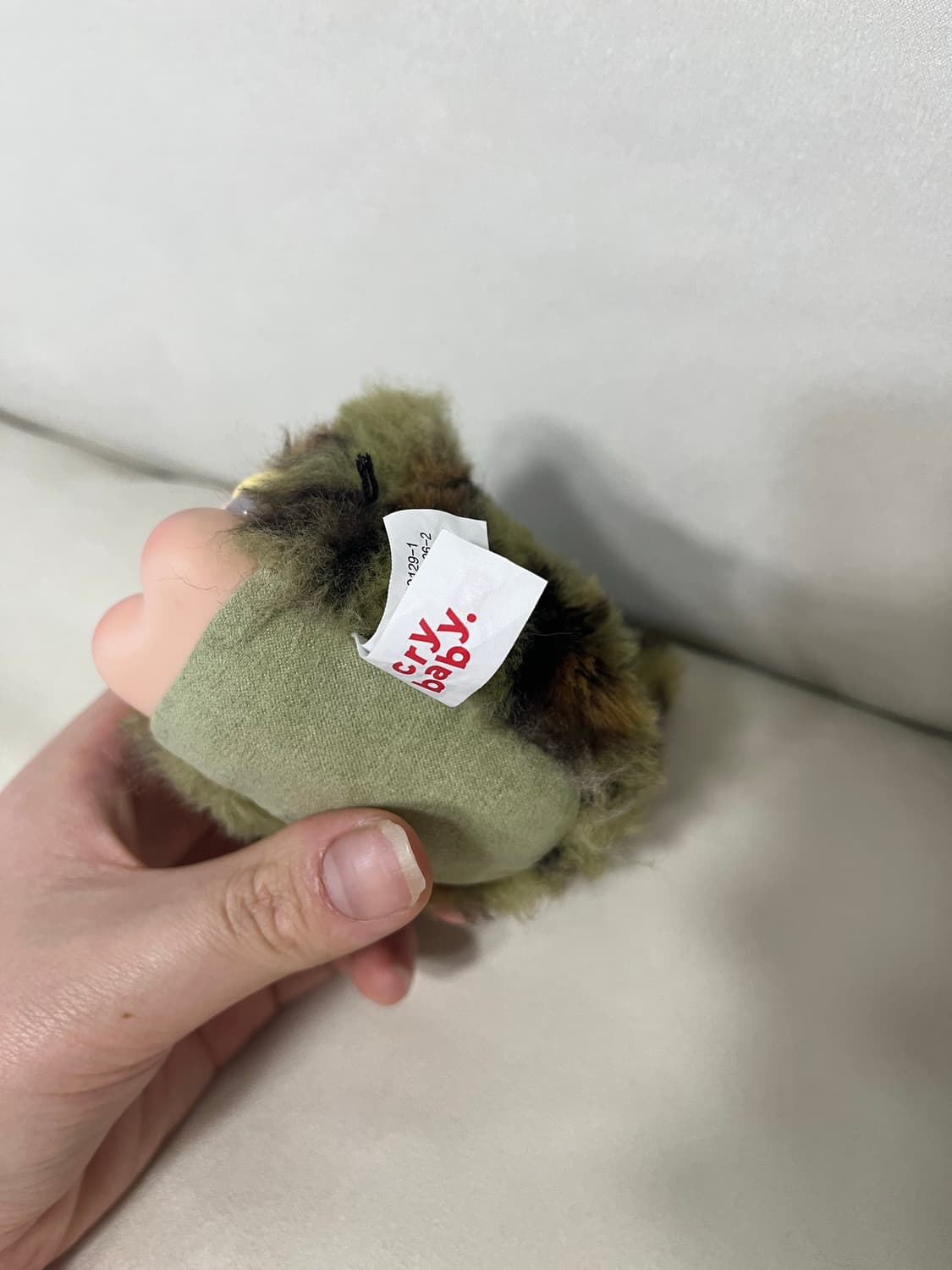 팝마트 크라이베이비 카모 냥이 키링 상품이미지2