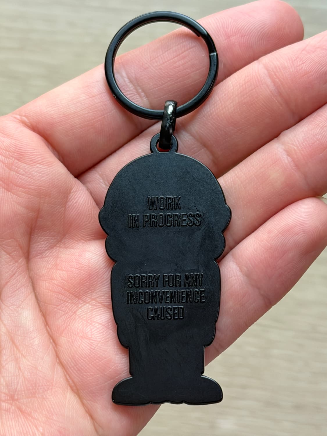 칼하트 WIP 쓰미마센 키체인 키링 멀티컬러 상품이미지2