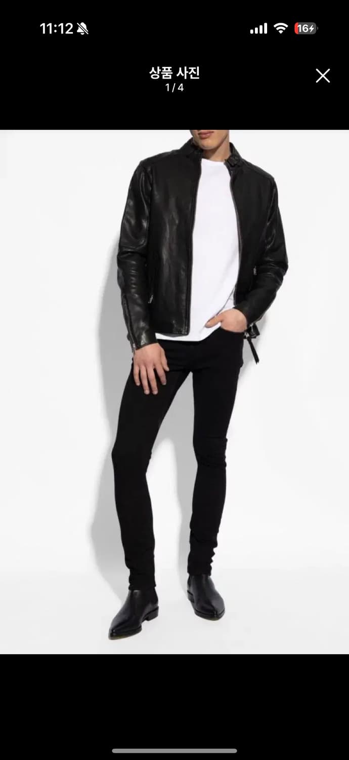 [구매] 올세인츠 코라 레더자켓L 상품이미지2