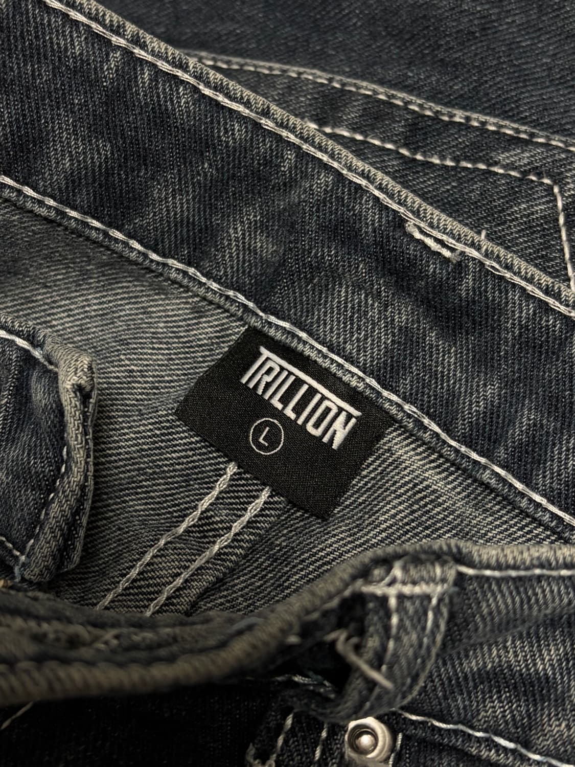 트릴리온 데님팬트 L 상품이미지3