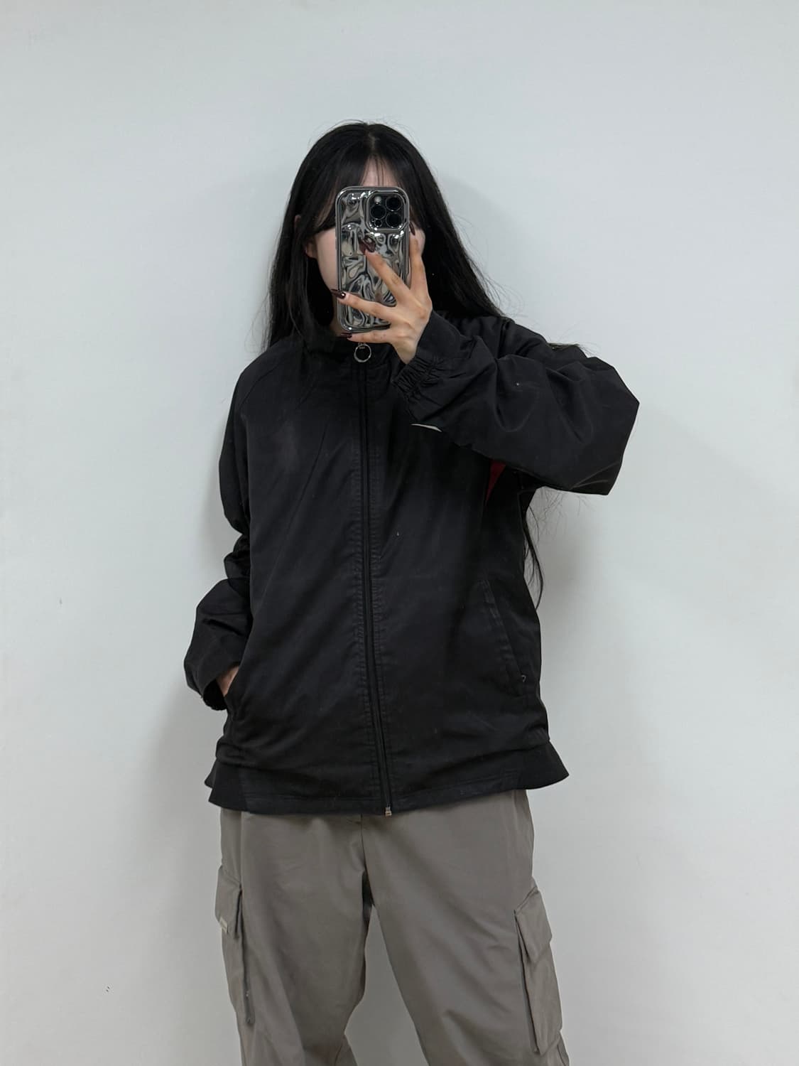 나이키 풋볼 트레이닝 바람막이 자켓 블랙 E40 상품이미지1