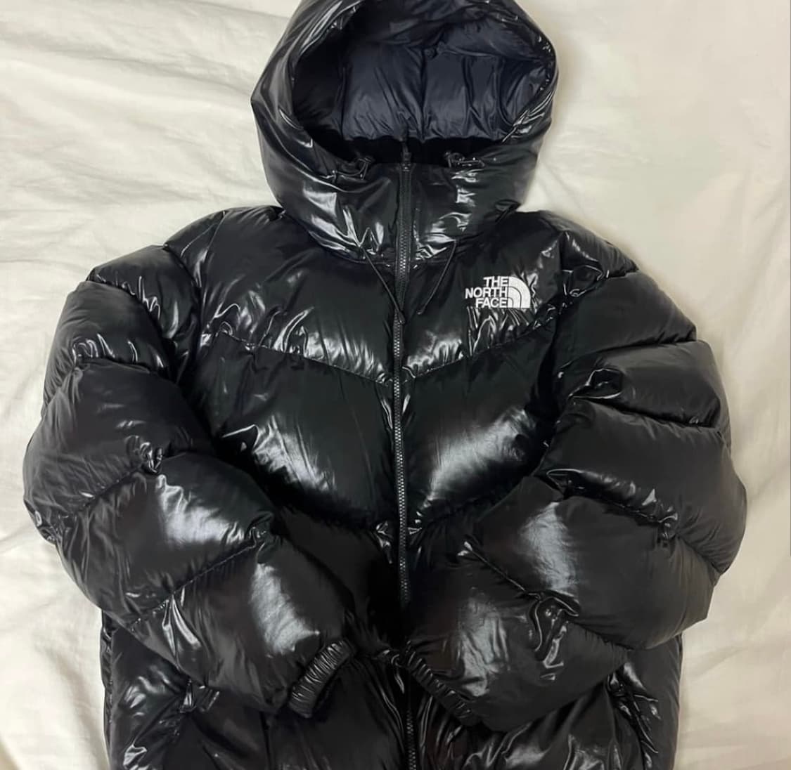 노스페이스 유광패딩m(초급처) 상품이미지3