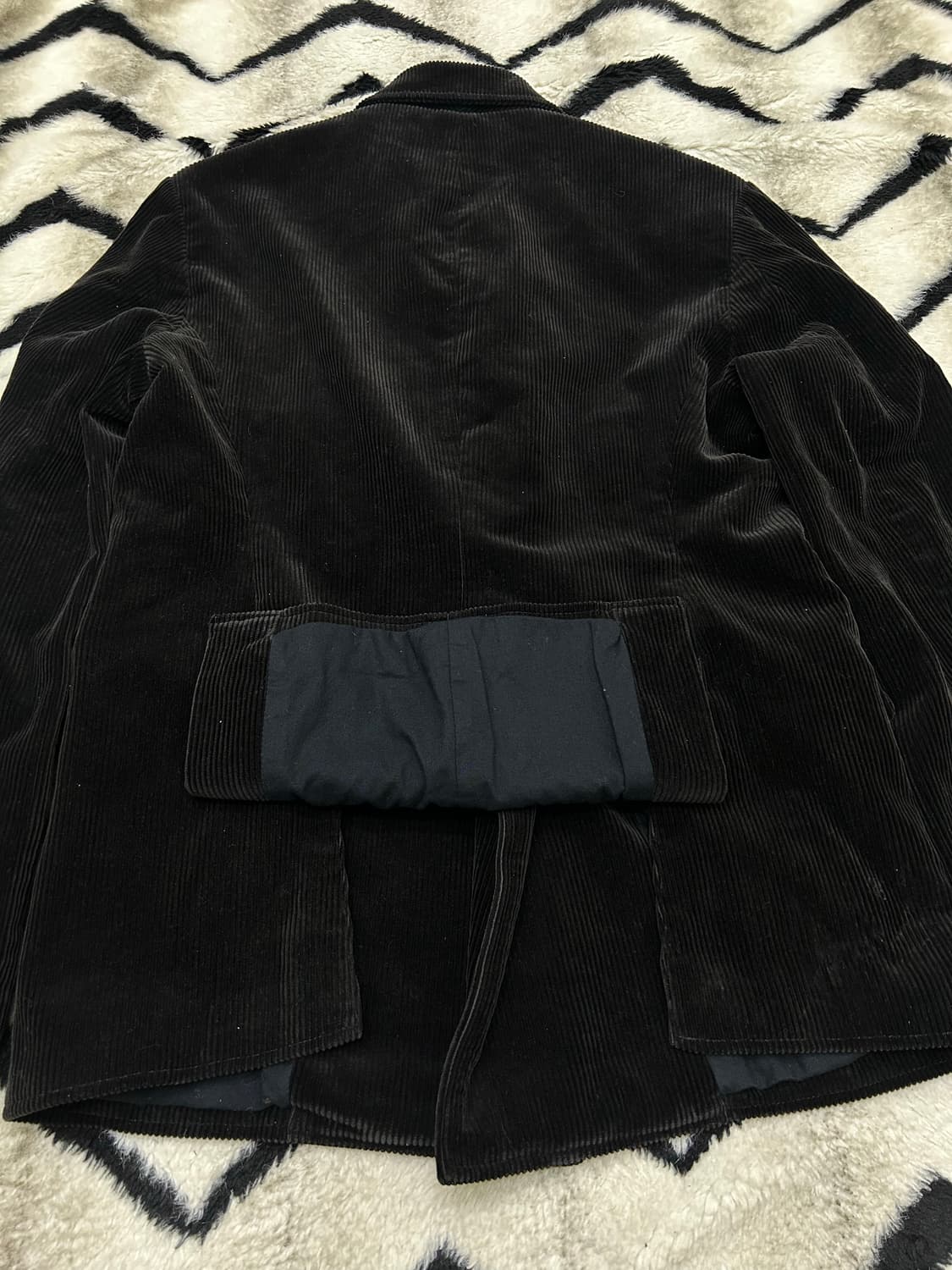 [M]POLO 진스 컴퍼니 코듀로이 더블 자켓/짙은브라운 상품이미지4