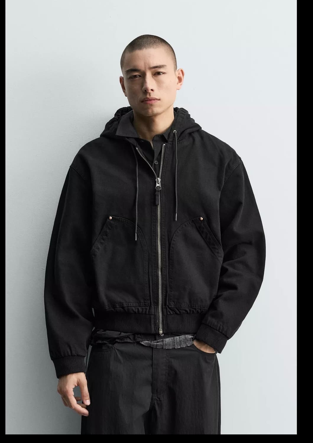 자라 후드 패딩 재킷(M) 상품이미지2