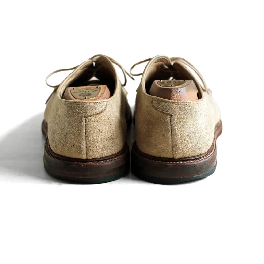 알든 29332 10.5D 언라인드 탄 스웨이드 더비 상품이미지4