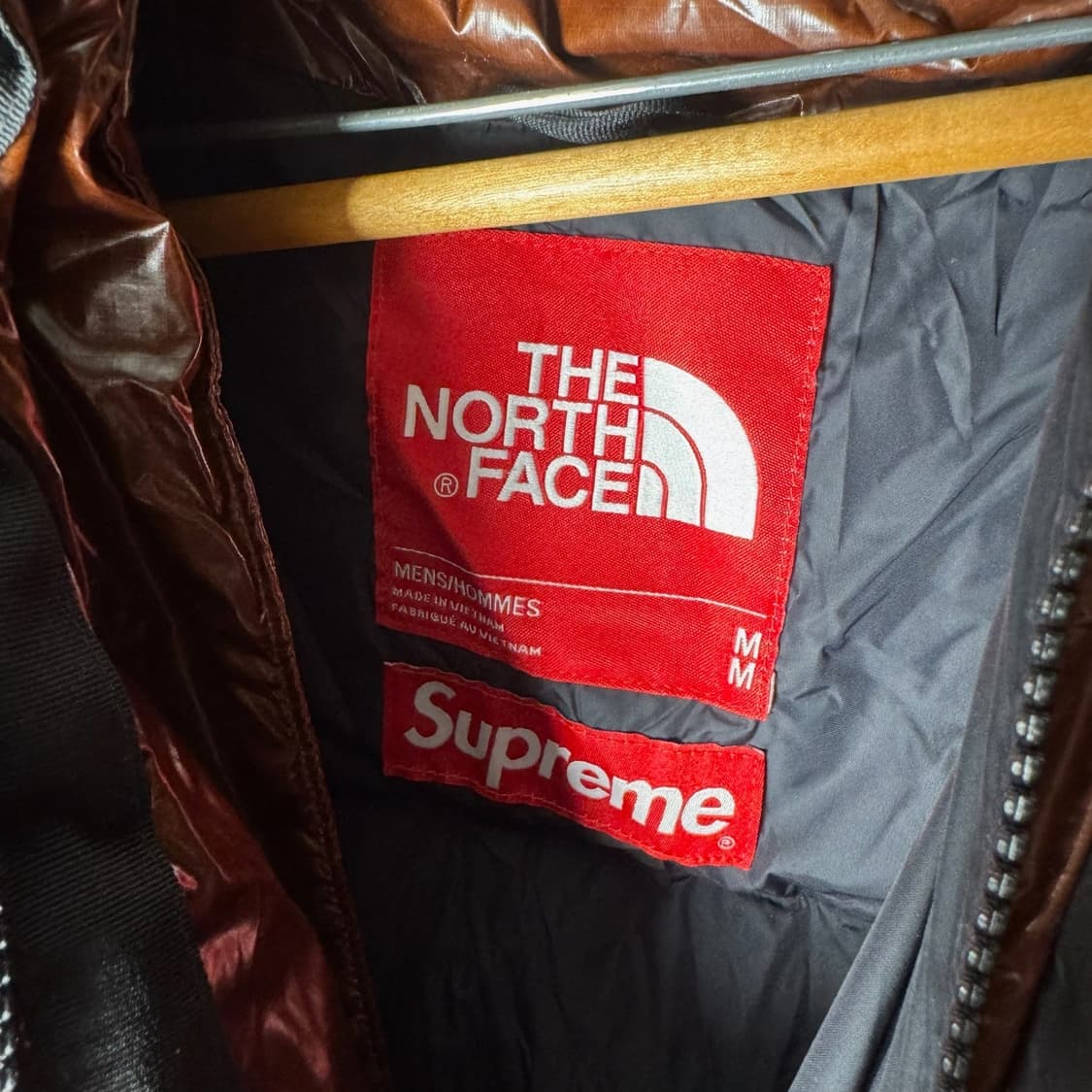 슈프림 x 노스페이스 마운틴 발토로 다운 푸퍼 패딩 자켓 브라운 상품이미지6