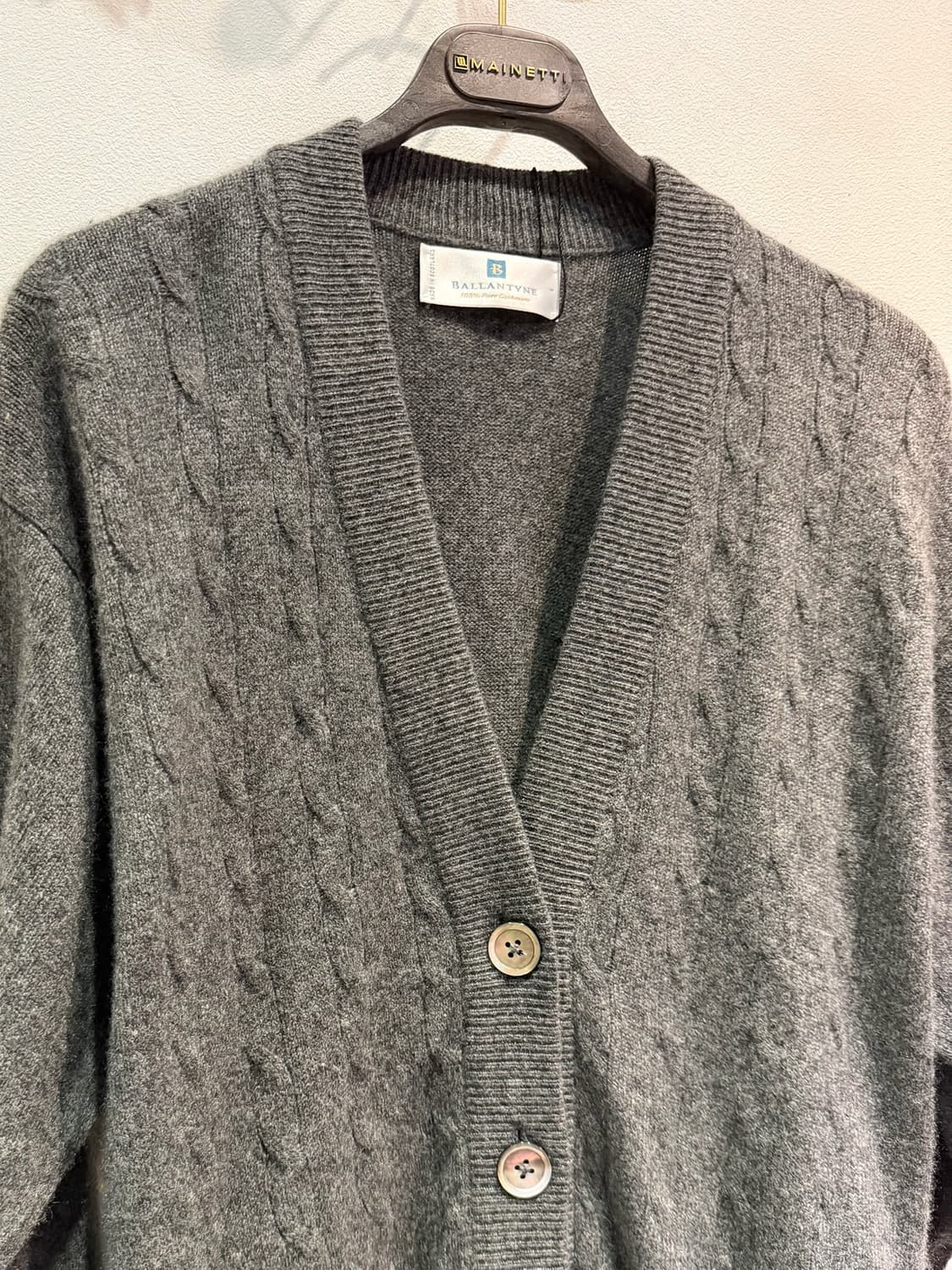 BALLANTYNE Cashmere100% Made in Scotland 상품이미지3