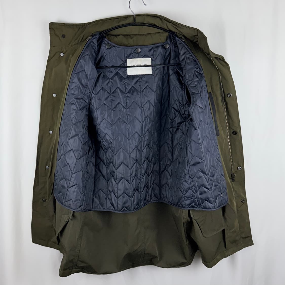 (95) 커스텀멜로우 나일론 야상 자켓 카키 상품이미지5