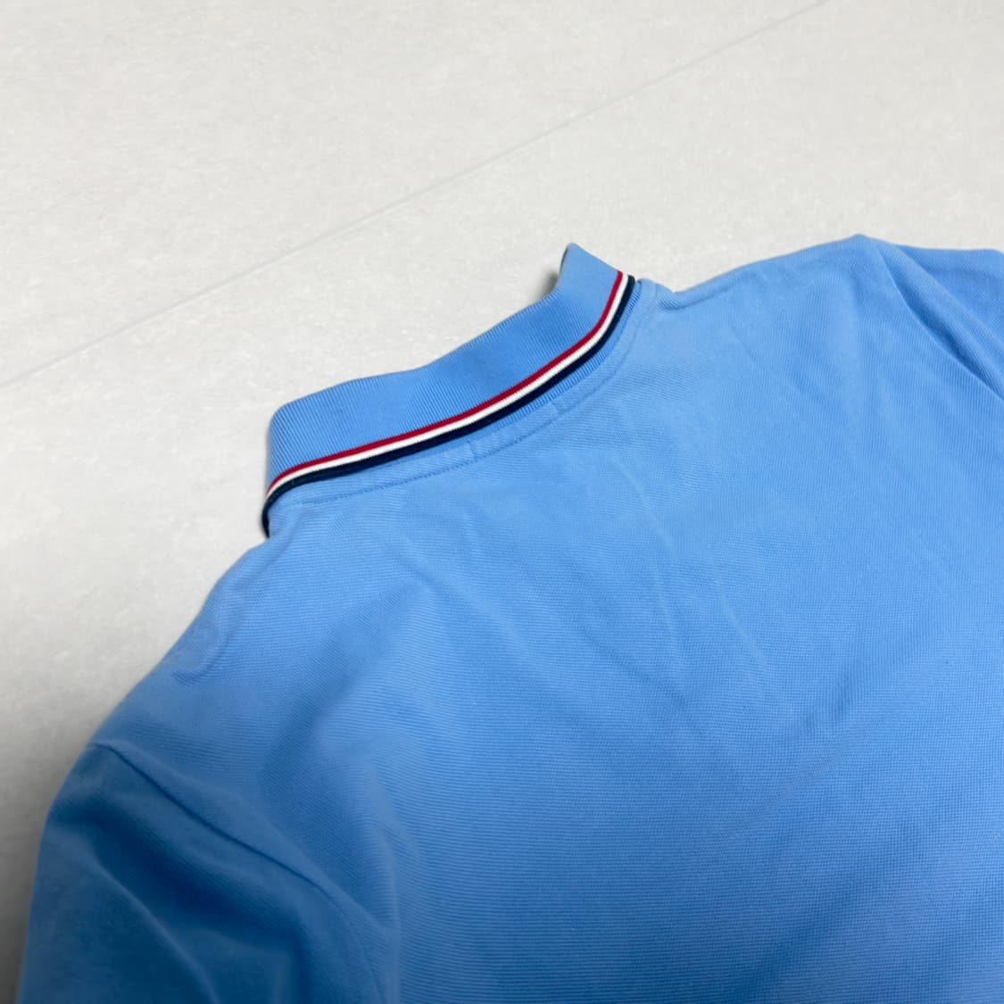 [레어컬러, L] 몽클레어 pk 카라티 피케티 스카이블루 상품이미지5