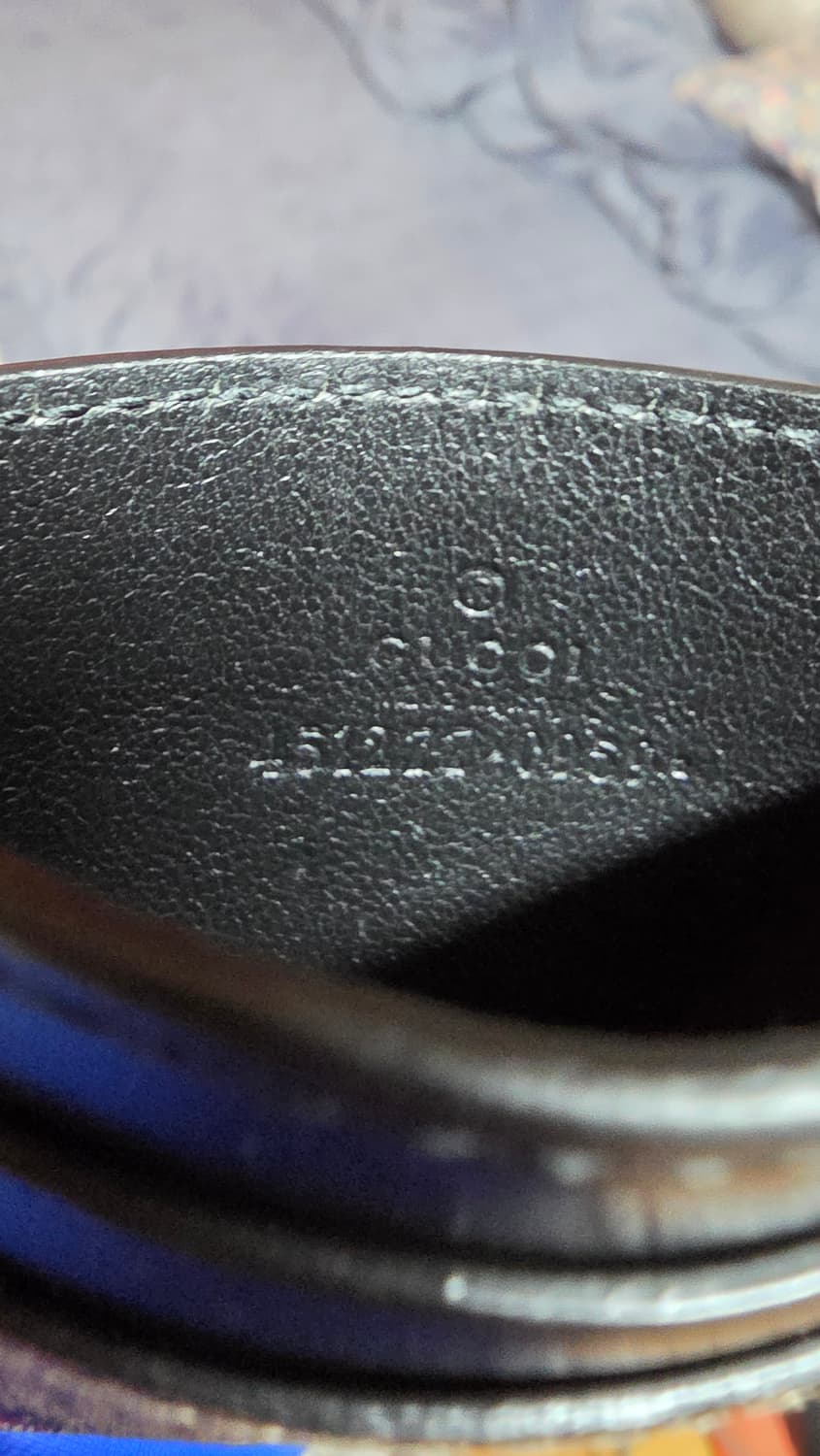 (정품) 구찌 킹스네이크(뱀) GG 수프림 카드지갑/개인/팝니다. 상품이미지4