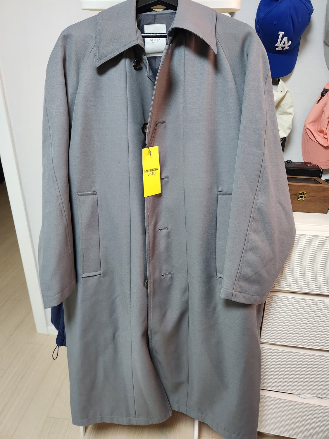 벨리에 간절기 울코트 상품이미지1