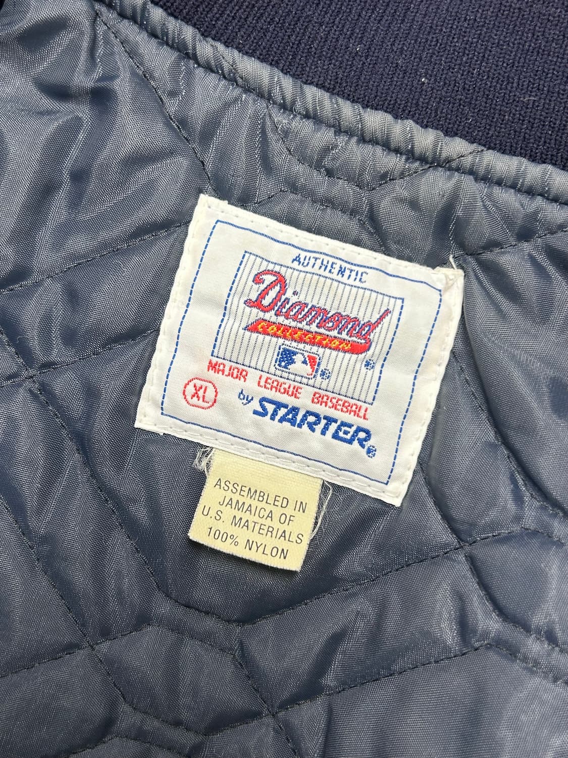 80s-90s 스타터 뉴욕 양키즈 새틴 자켓 상품이미지6