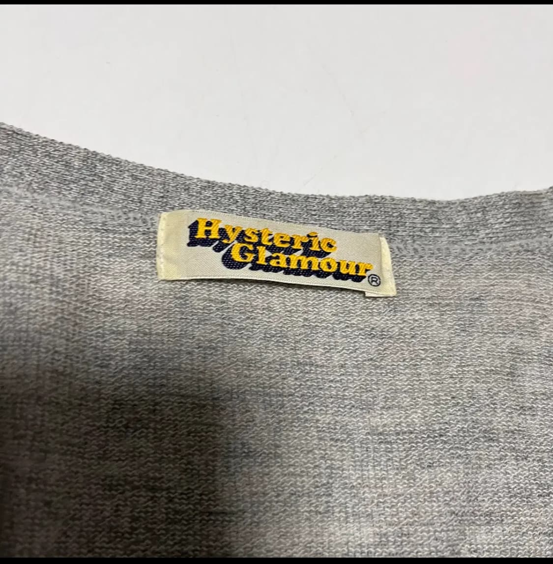 HYSTERIC GLAMOUR 히스테릭 글래머 그레이 집업(S) 상품이미지4