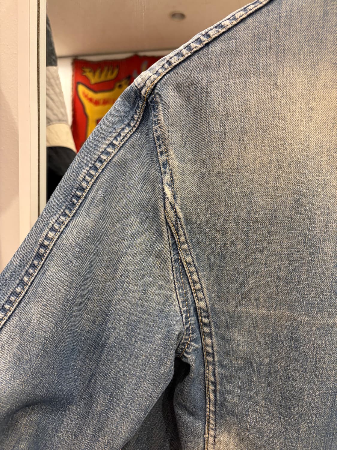 00s Levis 리바이스 엔지니어드 데님 트러커 자켓 상품이미지6