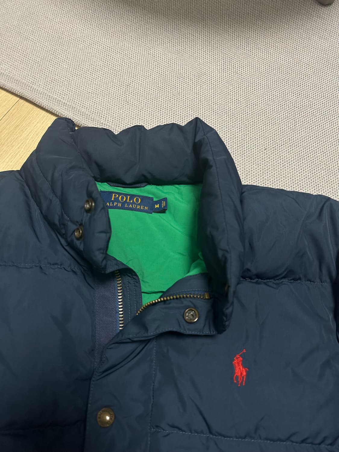 폴로 정품 패딩 M 95-100 상품이미지2