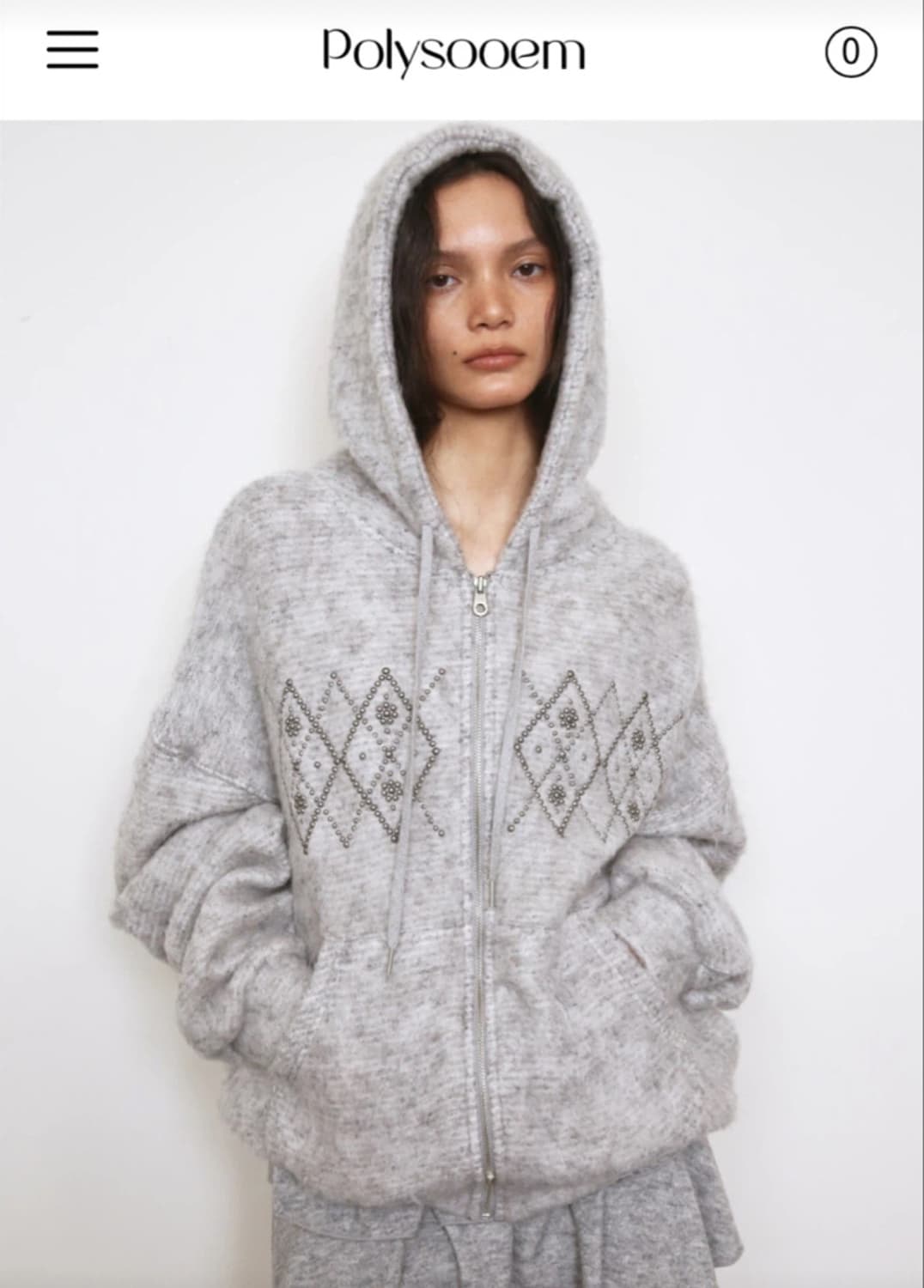 폴리수엠 아가엘 후드집업 polysooem 상품이미지1