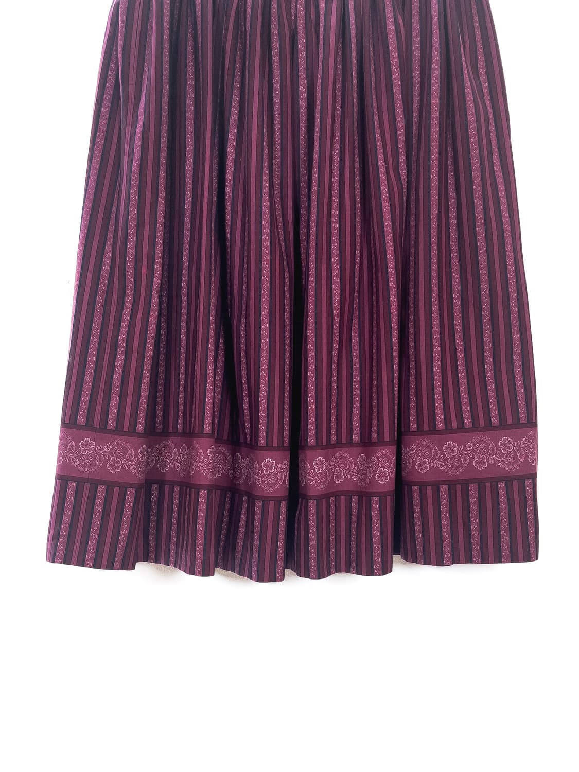 빈티지 노르딕 스트라이프 스커트 상품이미지4